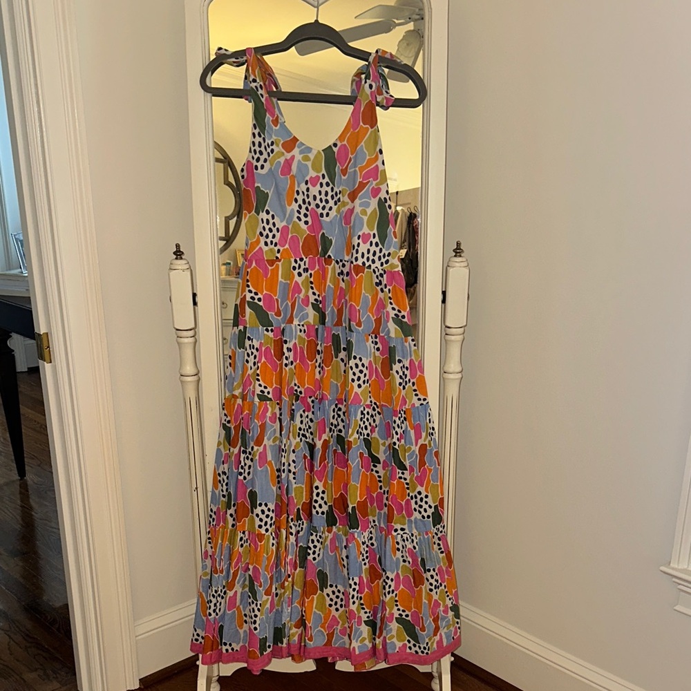 THML Multicolor Abstract Pattern Dress